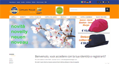 Desktop Screenshot of cappelleriamelegari.com